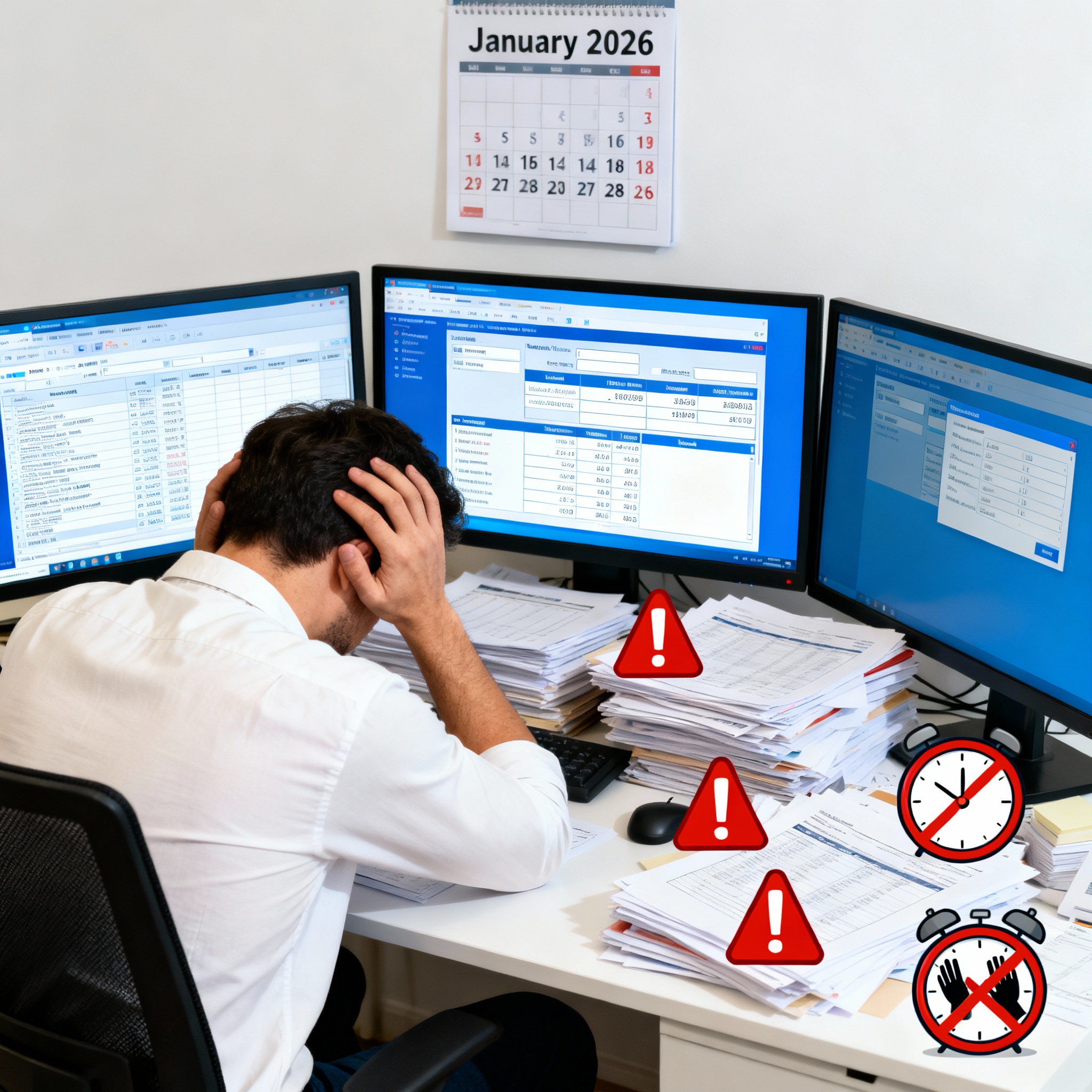 Les coûts directs du double encodage en comptabilité