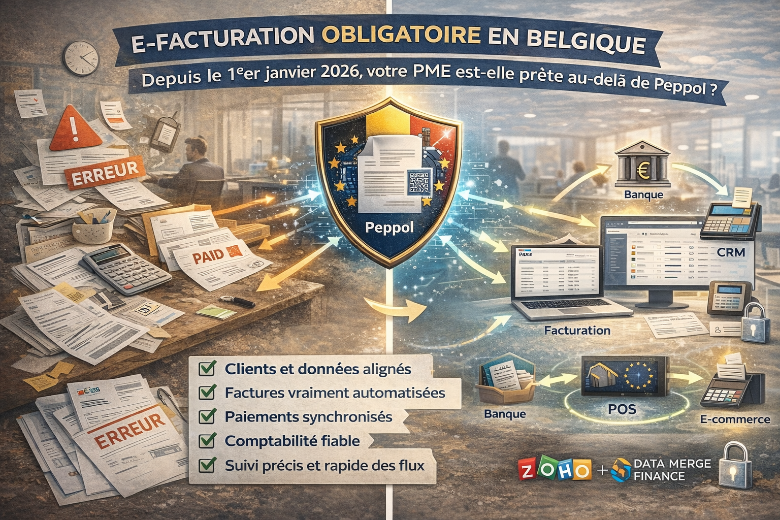 E-facturation en Belgique : après Peppol, place à la performance